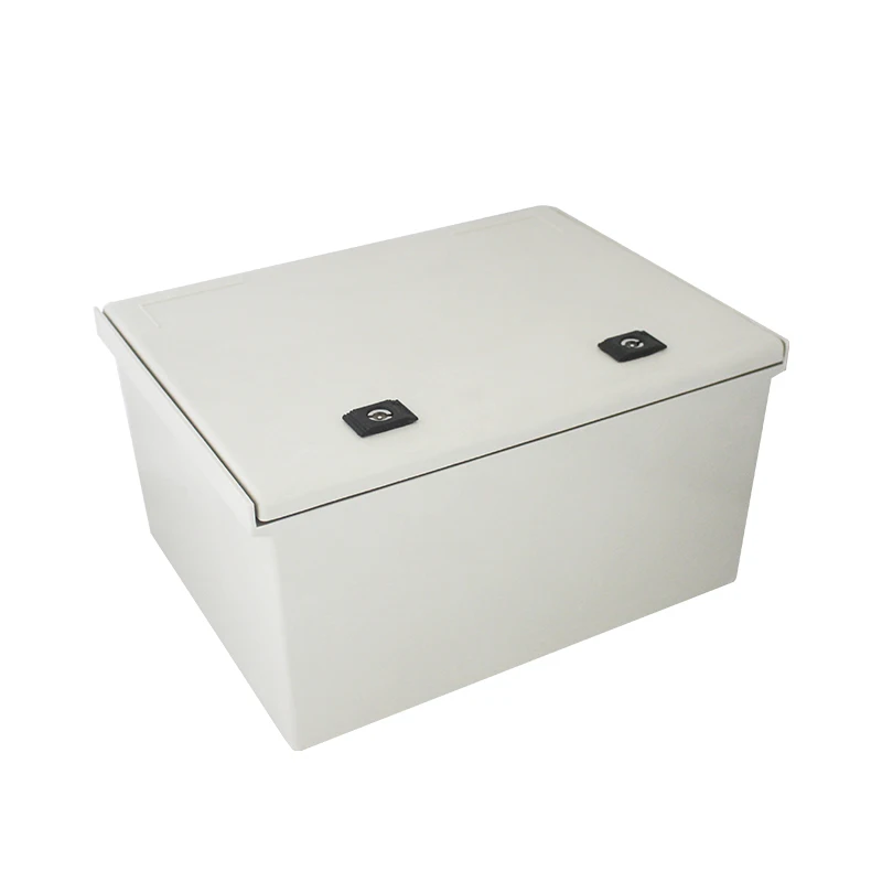 Outdoor Fiberglass Distribution Box Waterproof Surface-Mounted Low-Voltage SMC Box for Engineering Plastic