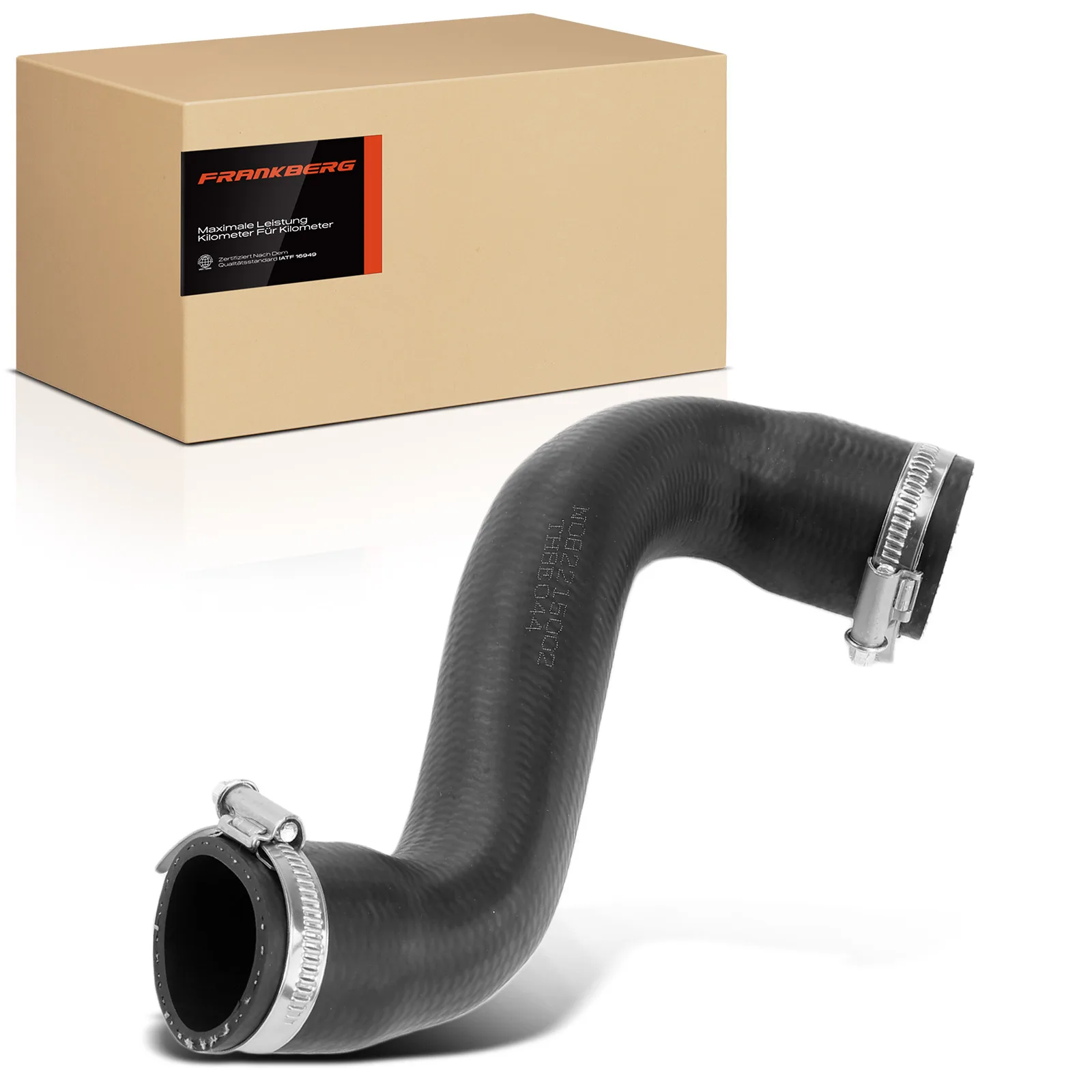 Frankberg 1x Kühlerschlauch Turboschlauch Ladeluftkühler für Audi A4 8EC 8ED B7 2.7L 3.0L 8E0145944C