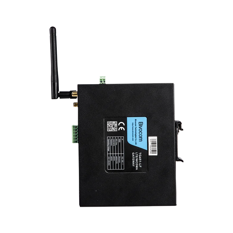 Bivocom IP30 4G IoT Gateway TG451 RS232 RS485 IoT M2M Industrial Gateway with Dual SIM Card