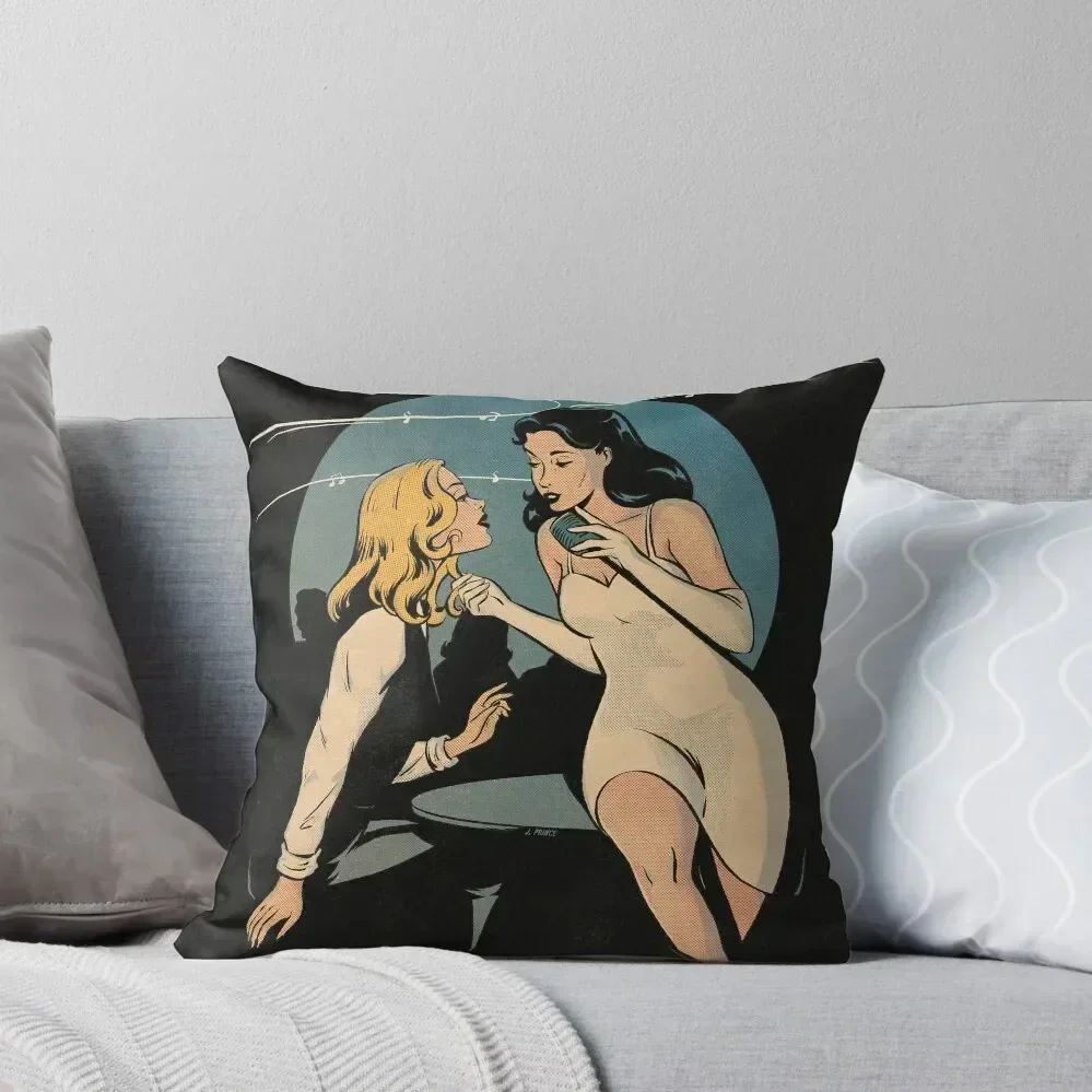 

singing to her Throw Pillow Decorative Cushion Decorative Sofa Cushion Cushion Covers For Living Room pillow