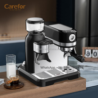 19 Bar Professional Home Automatic 4 In 1 Cafetera Cappuccino Commercial Coffee Maker/espresso Machine With Grinder