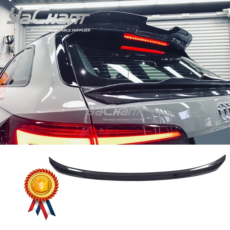 

Car-Styling Carbon Fiber CF Avant RS01R Rear Hatch Spoiler Fit For 2017-2022 Audi RS4 B9 B9.5