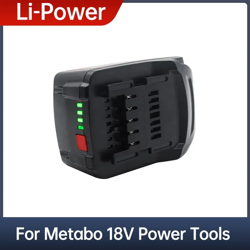 For Metabo 18V 4.0-9.0Ah Battery Power Tools Drill Driver Wrench Hammer Grinder for Metabo 18VBattery Asc30 Asc55 625592000