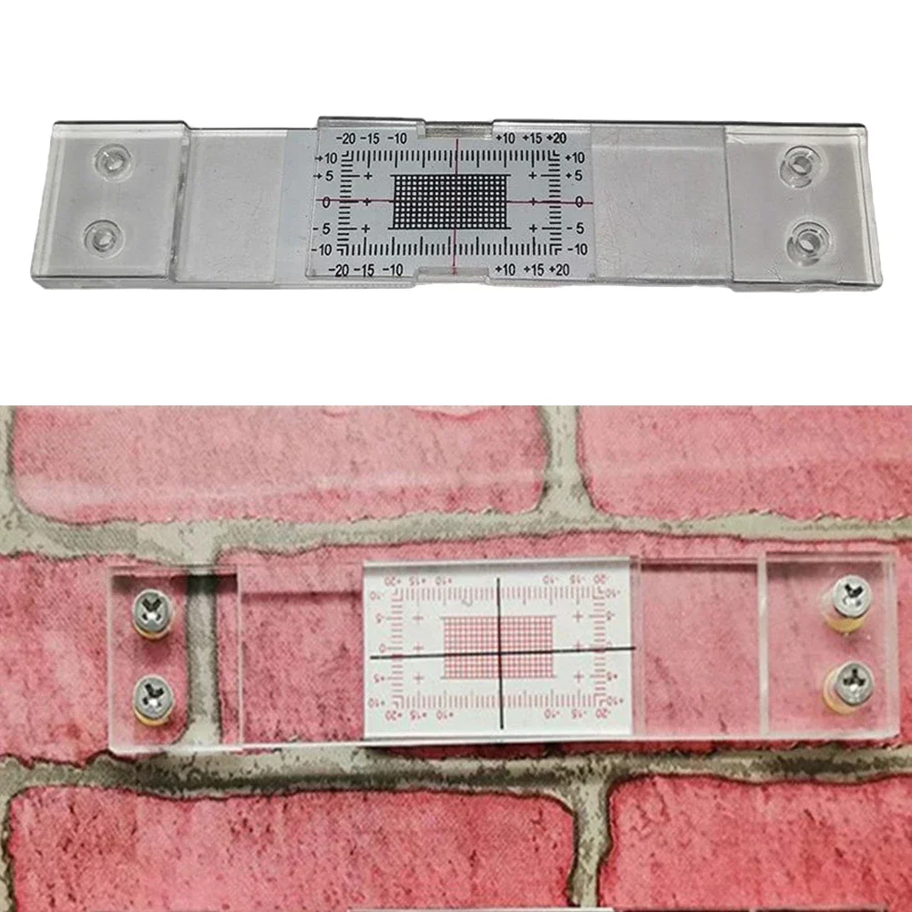 Portable Crack Measuring Instrument Flat Crack Contrast Measuring Instrument With Clear Scale Household And Construction Tools