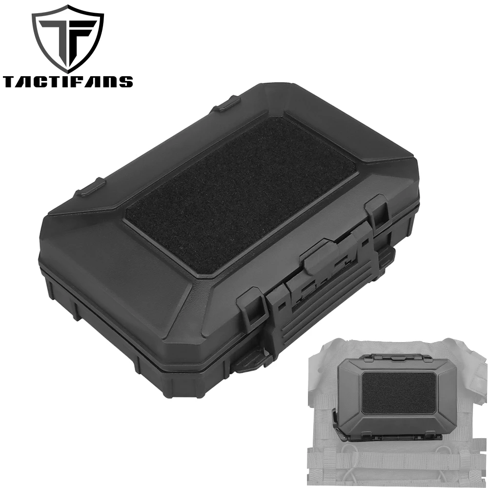 

Tactical Gear Case Waterproof Tool Boxes Quick Molle Attachment System Tunable Hinge Lockable Storage Pistol Gun Box Hunting