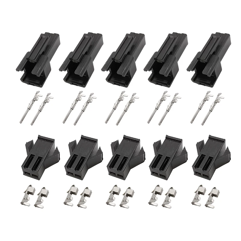 10Sets Jst Sm 2 Pin… - image