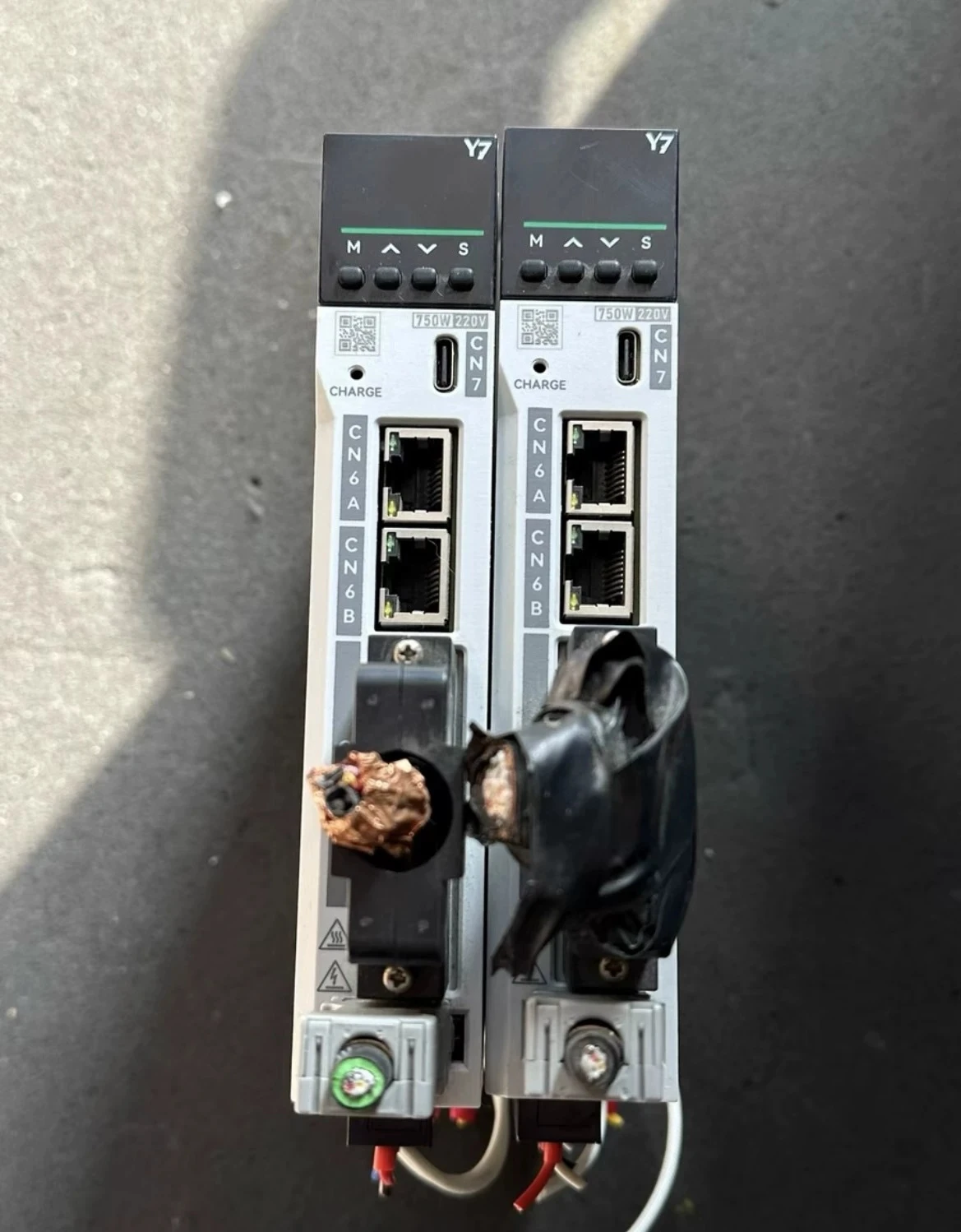 Used HN‑Y7EA075A‑A Servo Drive Unit Industrial Servo Motor Controller Drive Module
