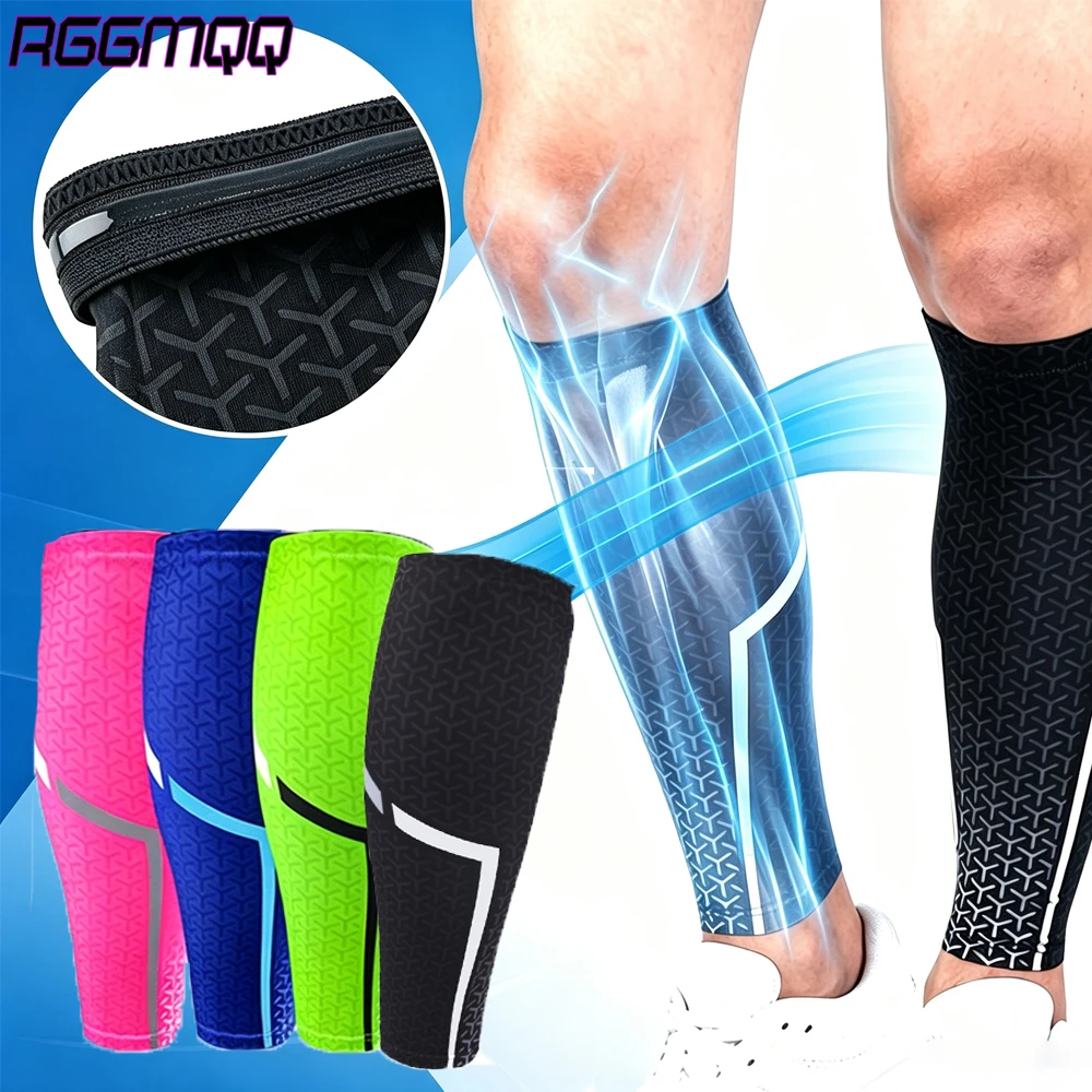 1/2PCS Calf Compression Sleeve for Men Women – Leg Pain Relief for Running Basketball Football Cycling Outdoor Fitness Protector