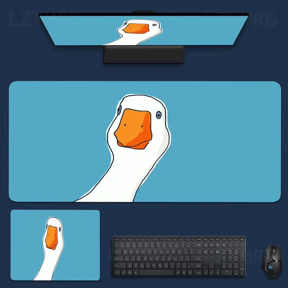 Fun Duck Mouse Pad XXL Rubber Non-Slip Desk Mat Large Computer Desk Pad Gaming Keyboard Extension Mouse Pad Long Desk Mat