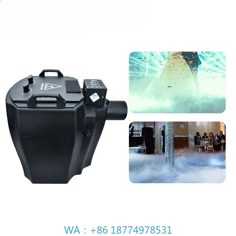 

6000W Dry Ice Low Fog Machine Special Effects Smoke Machine for Wedding Bar Party