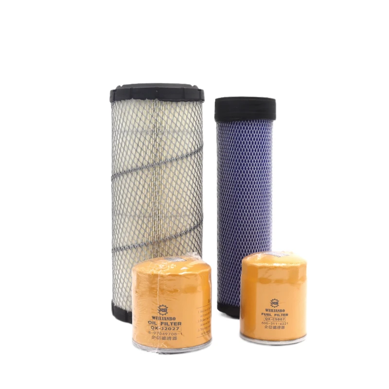 Excavator Sany Sy55c 60 65 75c-8-9 Machine FilterOil Filter Paper Diesel Air Hydraulic Filter Element Accessories