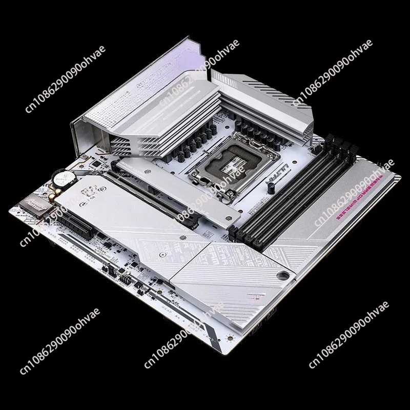 واي فاي 6E بلوتوث 5.3 3 * PCIe 4.0x4 M.2 SSD فتحة Type-C Type-A ملونة Intel B760 IGame B760M ULTRA Z D5 V20 Realtek 2.5G Lan