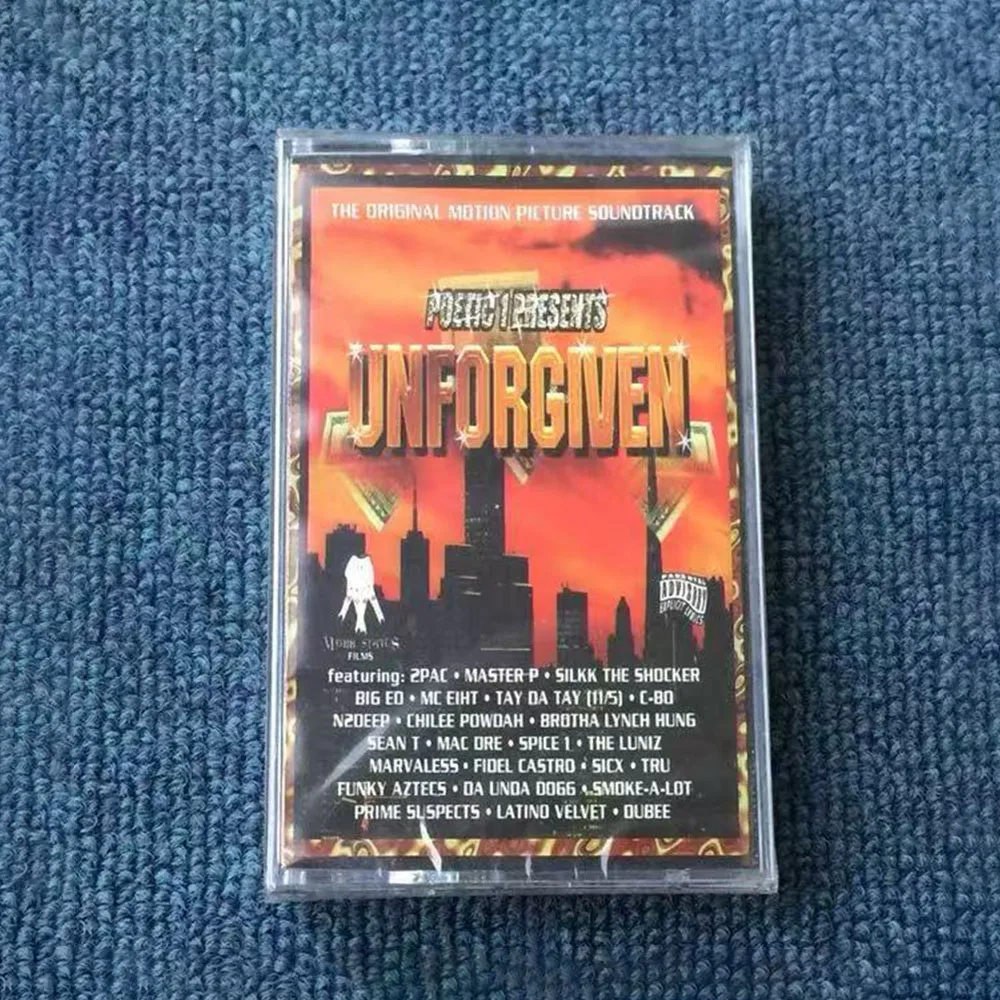 

Magnetic Tape 'Poetic 1 Presents Unforgiven' 1998 Release of The Movie Soundtrack Compilation 'Unforgiven', Released in 1998