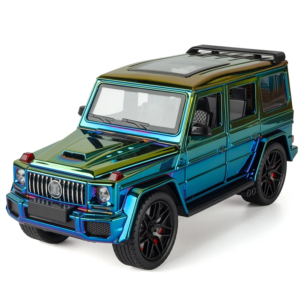 

1:24 G63 Off-road vehicle High Simulation Diecast Metal Alloy Model car Sound Light Collection Kids Toy Gifts