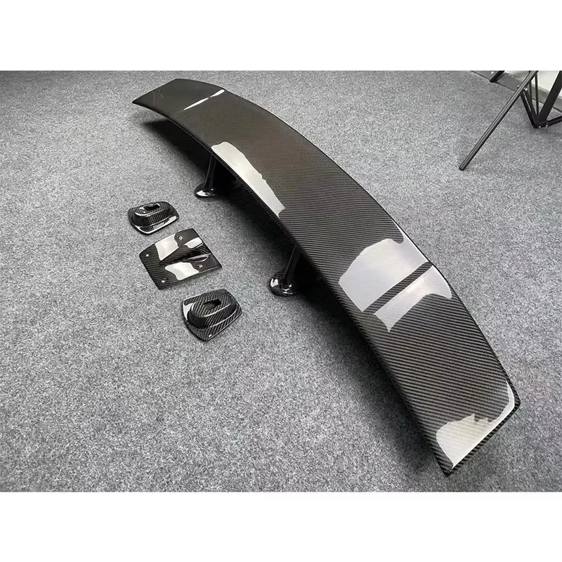 

carbon fiber Tail fins Rear Spoiler Guide Wing Rear Wing diverter Auto Parts body kit