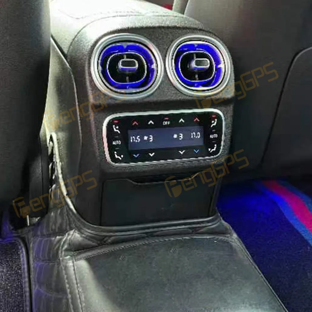 Lcd Klimaat Touchscreen Android Ac Paneel Voor Mercedes-Benz C/Glc 2022 2023 Achterste Rij Airconditioning Controle Auto Head Unit