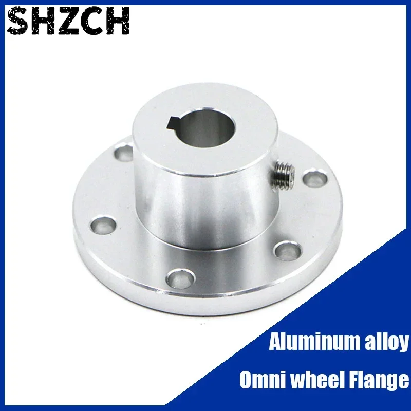 Acoplamiento  brida Aleación  aluminio  alta resistencia Diámetro  la rueda Omni 5 6 8 10 mm 12 14 15 16 18 mm Acoplamie