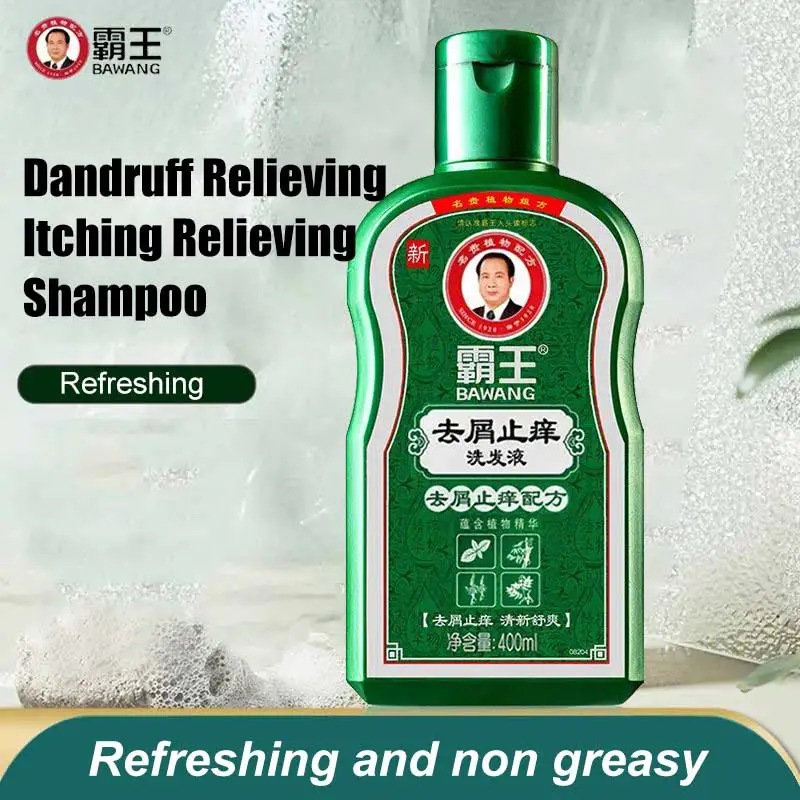Bawang Anti Dandruff Itch Relief Shampoo Mint Refresh, Herbal Formula for Dandruff & Itchy Scalp