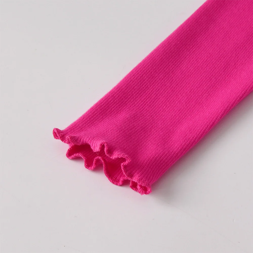 Rosa Strick-Tüllkleid für Kinder, Mädchen Weiches Baumwoll-Langarmkleid, Flauschiges Mesh-Tutu-Kleid, Mädchen Geburtstagsparty Süßes Elegantes Alltagskleid – Detail 10