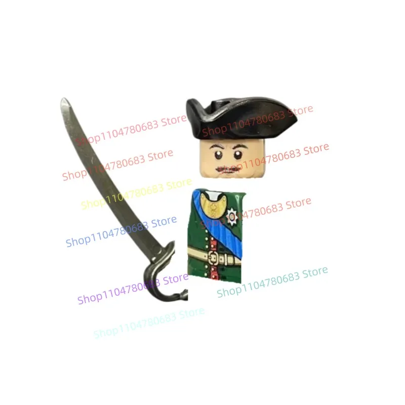 

MOC Military Building Blocks Mini Figure WWI Scottish Soldier Assembly Model Ornament Anime Toy Holiday Gift Collection