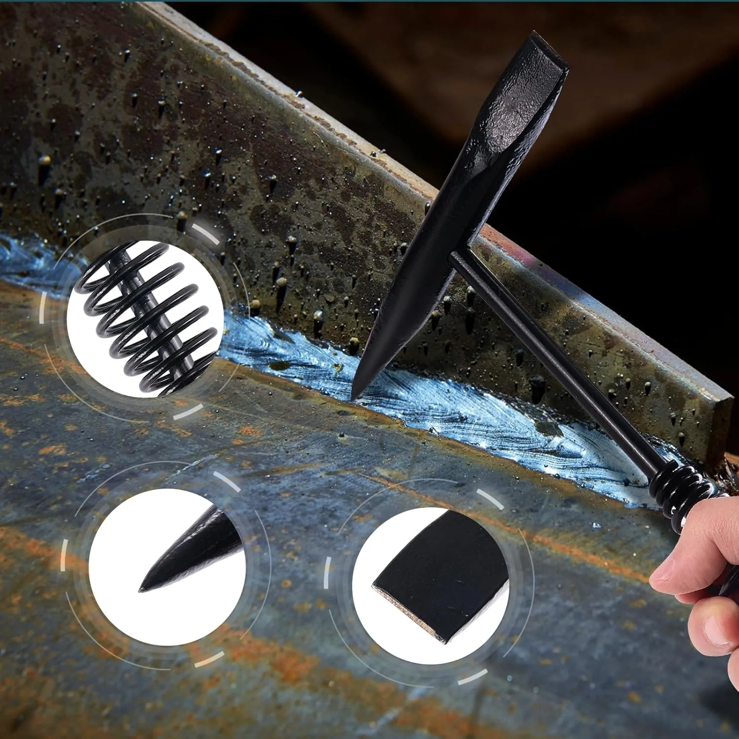 ماكينة لحام كهربائي SEESII أداة لحام محمولة ماكينة لحام القوس الرقمية 120A معدات لحام منزلية محمولة #4