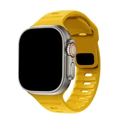 Silikonowy pasek do Apple Watch Band 44mm 49mm 45mm 40mm 41mm 38mm 45mm sport correa bransoletka iwatch serii 8 7 6 5 4 3 se ultra