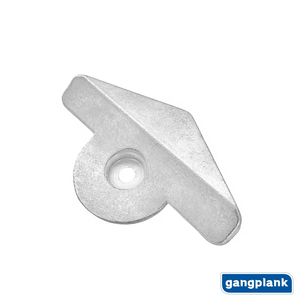 Marine Outboard Motor Anti-corrosion Protection Anode 6E8-45251-00 for Yamaha F8A F9.9A Zinc Aluminum Magnesium Alloy