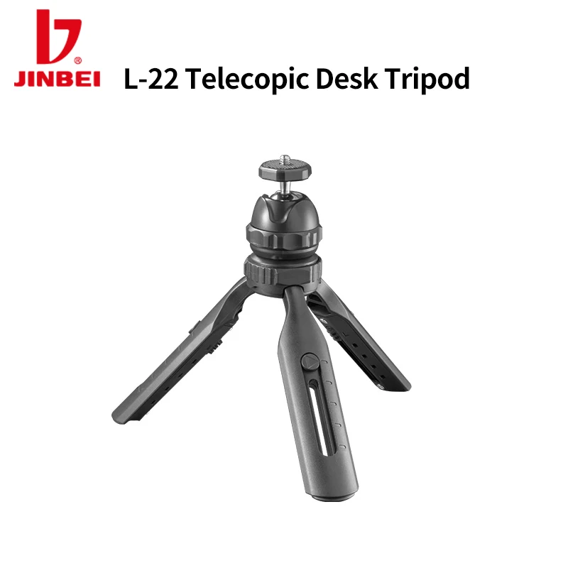 JINBEI L-22 Octopus Flexible Tripod Stand Phone Camera Table Desk Mini Tripod Smartphone Dslr Portable Bracket with 1/4'' Screw