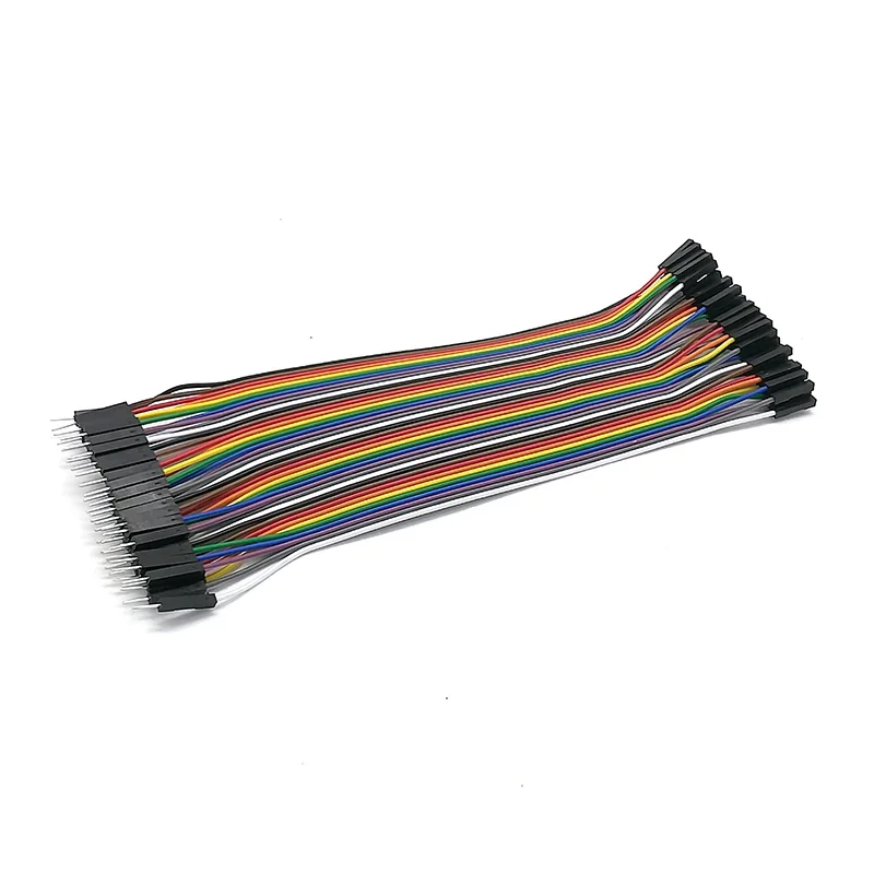 40P Dupont-kabel 10/20/30CM 2,54 mm afstand mannelijk naar mannelijk, mannelijk naar vrouwelijk, vrouwelijk naar vrouwelijk Jumper Wire Dupont-lijn voor Arduino