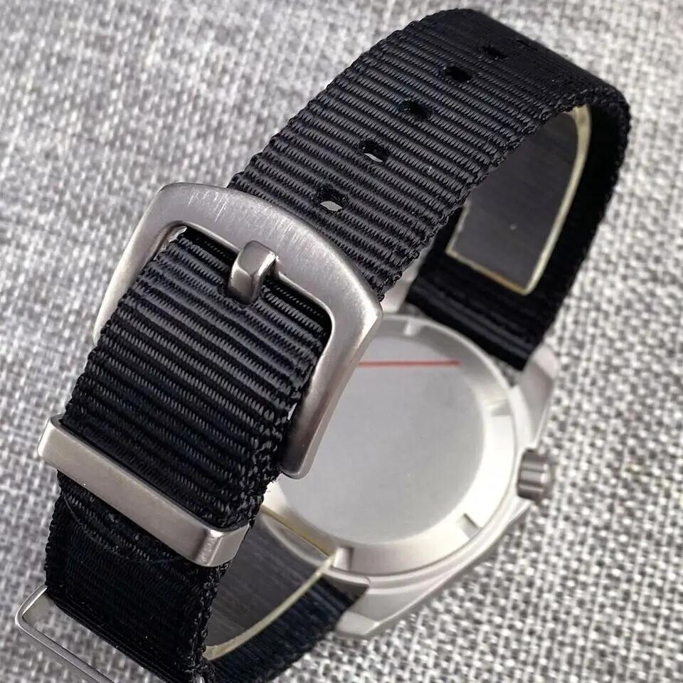 Tandorio 40mm Sandblast Green Dial NH35A Automatic Mens Watch Date Sapphire