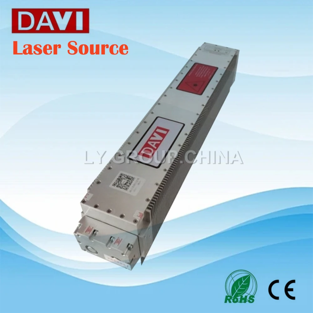 DAVI 40W 60W Radio Frequency RF CO2 Metal Pipe Laser Marking Machine Parts For Non-Metal Wood Acrylic Leather Paper Quick Mark