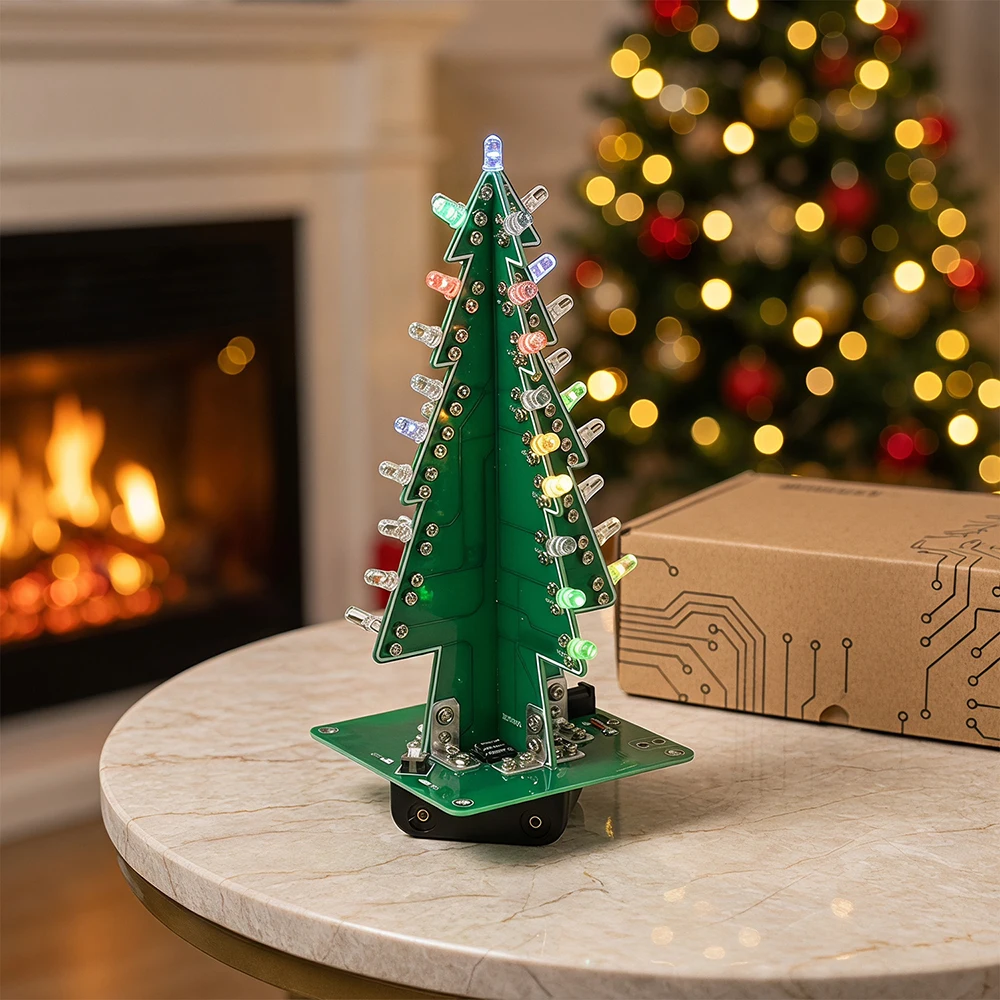 Kendin Yap 3D Noel Ağacı Lehim - Electronics New Gadgets incelemesi ve fiyatı