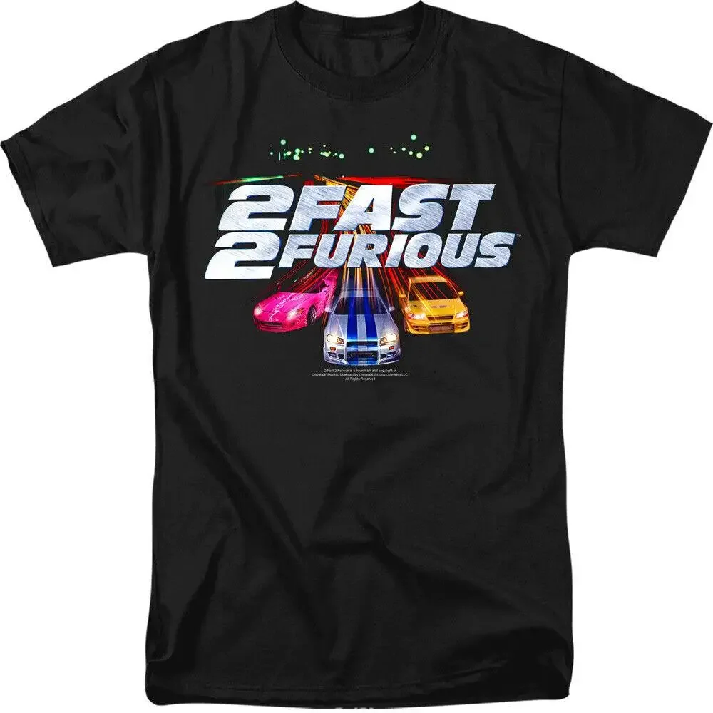 

2 Fast 2 Furious Logo Licensed Adult T-Shirt