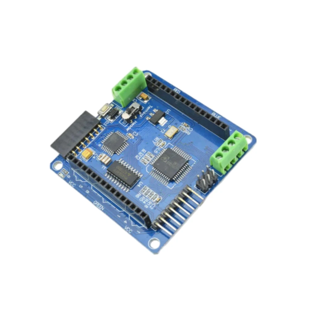 

8x8 RGB LED Matrix Common Anode Board DM1638*3 Channel Board with RBG LED Driver Shield Module for Arduino