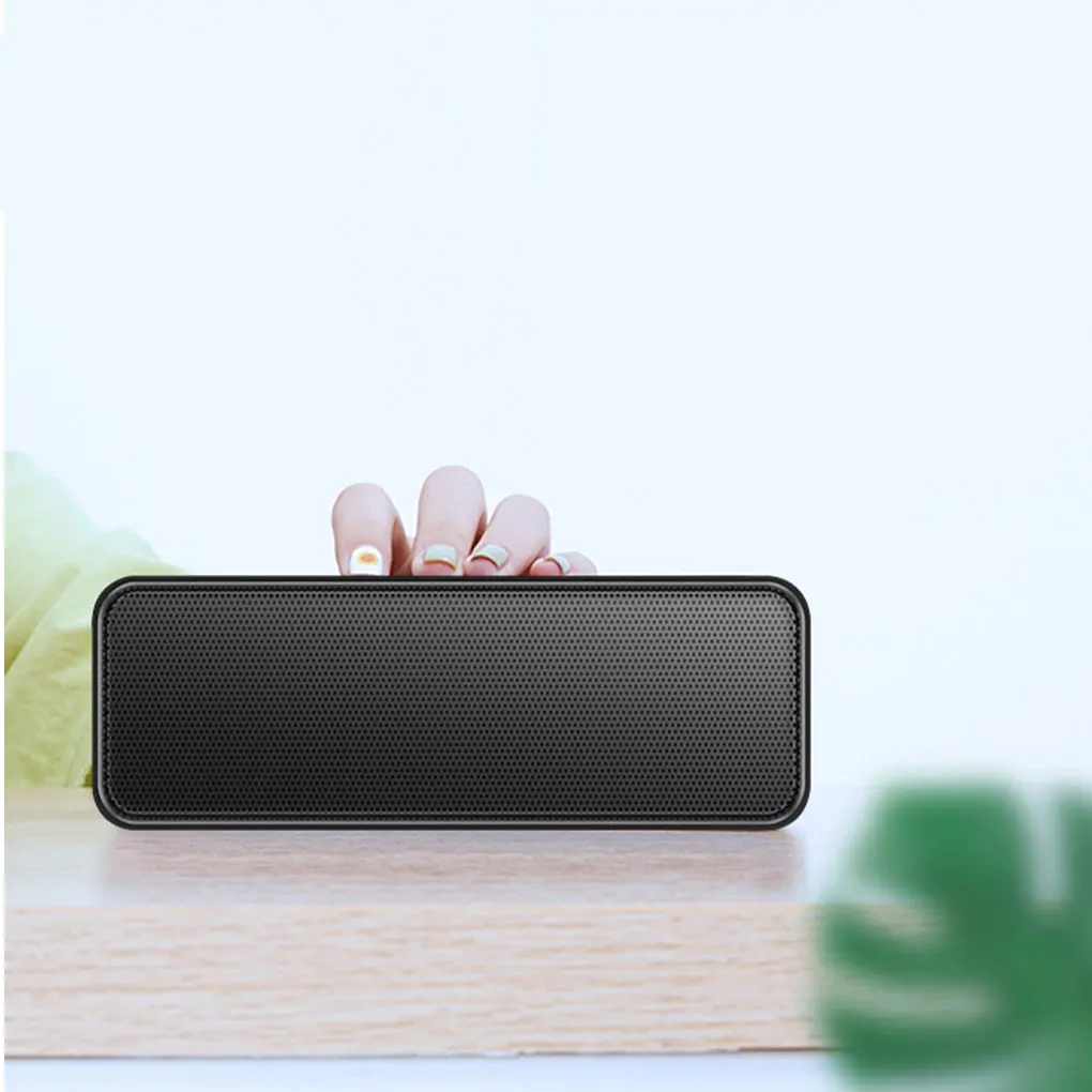 Speaker rumah tangga nirkabel, Soundbar perangkat suara Subwoofer hitam