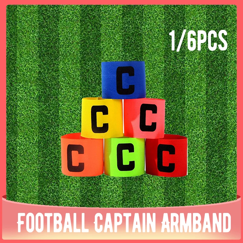 

Kids Adults Football Captain Armband Soccer Arm Band Leader Competition Gift Soccer Captain Group Armband Football Training