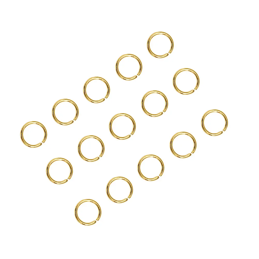 

200pcs Spring Rings Stainless Steel Key Chain Split Rings Bag Buckle DIY Craft Project Accessories Jewelry Making Supplies