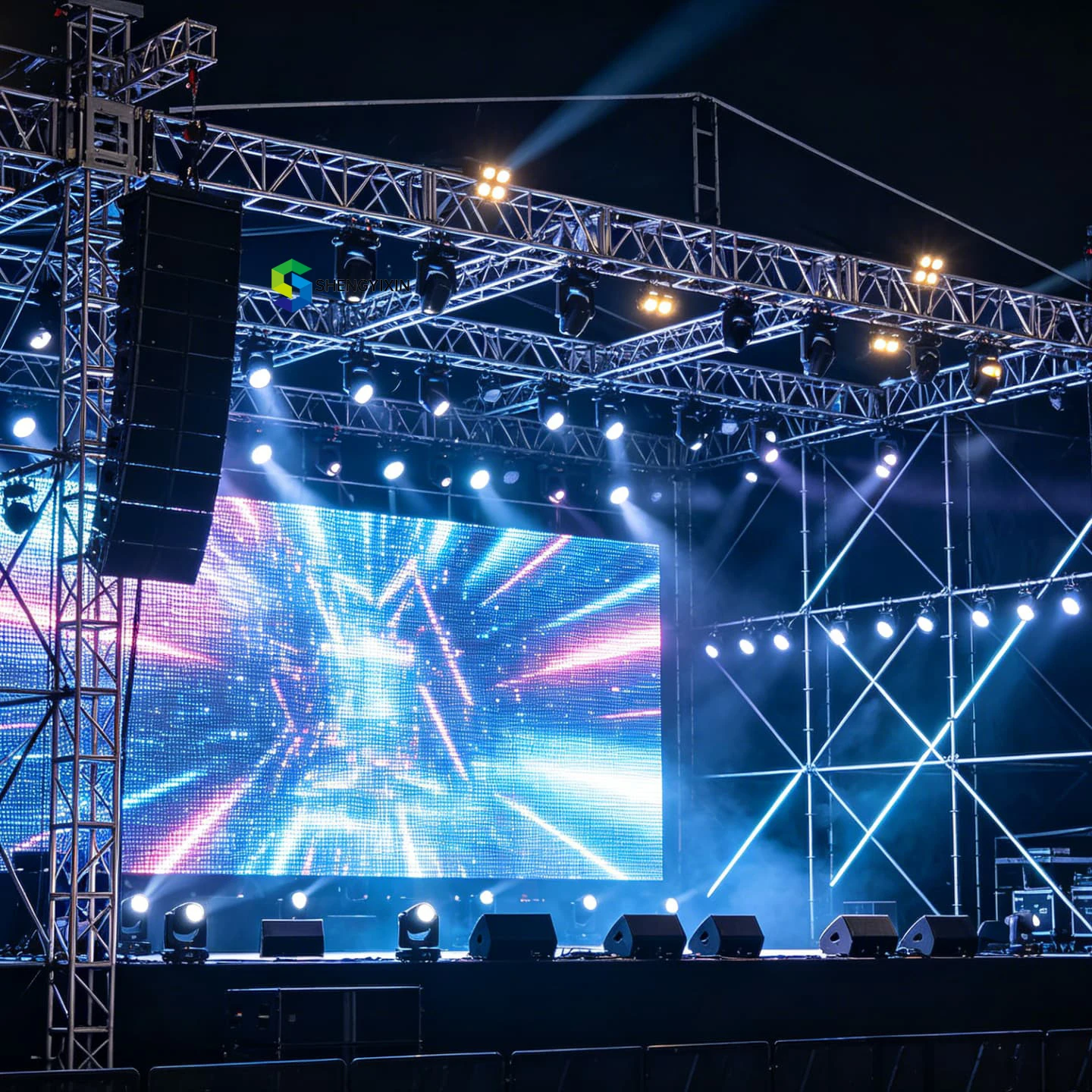 【Factory Wholesale】Factory Price High Quality Aluminum Alloy Truss - 400*400mm,truss Frame Stage Truss For Event