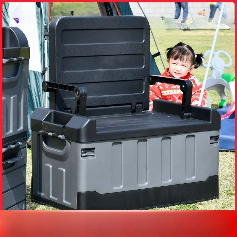 

Large Capacity Car Trunk Boot Storage Box Foldable Portable Waterproof Camping Fishing Tackle Organizer Home Furniture