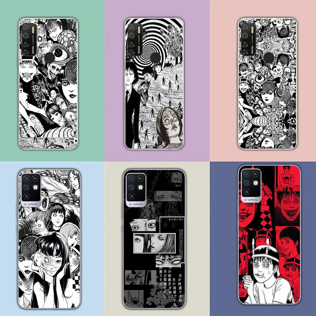 Tomie Junji Ito Collections Cover Phone Case per Motorola Moto One G8 G7 Play Action Fusion Plus Power vision Zoom Hyper Macro