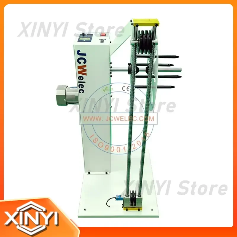 for JCW-WP01 ECO Filament Spool Wire Roller Cable Roll Pay off Machine Feeding Machine Take up Machine