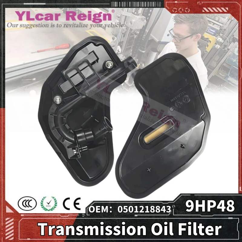 

9HP48 ZF9HP-48 948TE Automatic Transmission Gearbox Oil Filter 0501218843 for CHRYSLER HONDA JEEP Land Rover Car Accessories