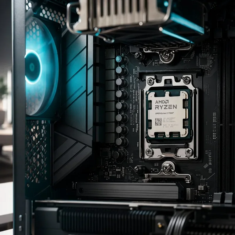 AMD Ryzen 5 7500F 6C12T Desktop Processor AM5 Socket Without Integrated Graphics Gaming PC Computer CPU Chip