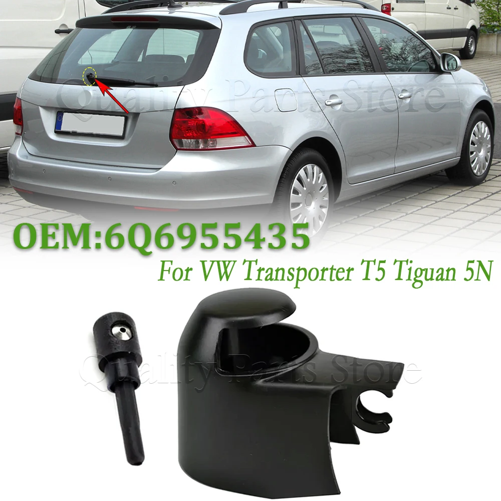 

Крышка гайки рычага заднего стеклоочистителя автомобиля, болт сопла 6Q6955435 для VW Golf 5 Mk5 1K 2003-2009 Rabbit GTI Jetta SportWagen Vento Variant