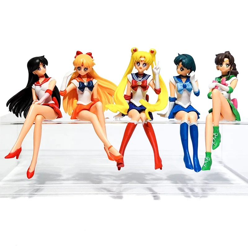 13,5 cm Anime Seemann Mond Modell Hino Rei Sammlung PVC Puppe Seemann Mars Jupiter Quecksilber Venus Figuren Spielzeug Geschenke