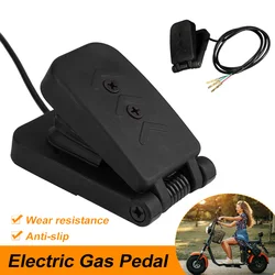 Foot Pedal 3 Pins Electric Bike Scooter Throttle E-bike Electric Tricycle Accelerator Pedal Speed Control Motorcycle Throttle