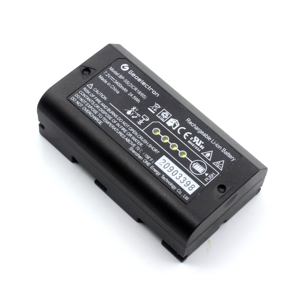 1pcs BP-5S battery for STONEX P9-II S6 S9 FOIF A90 STONEX P9-G South X11 data controlle battery 7.2V 3400mAh