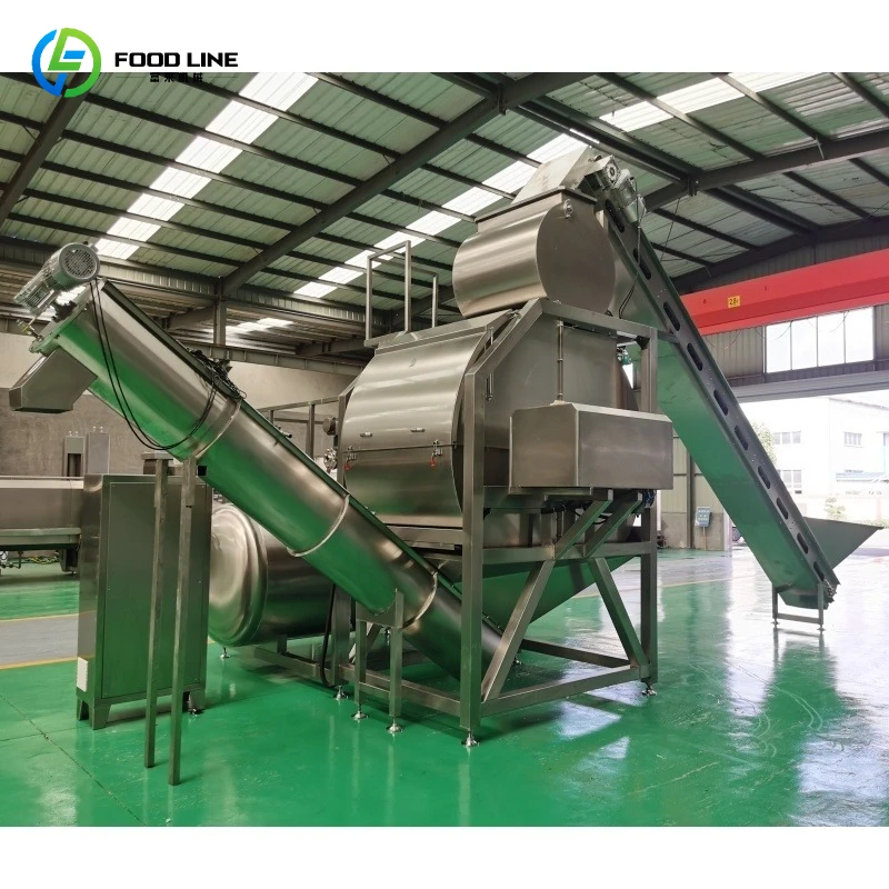Customizable Cassava Sweet Potato Washing and Peeling Machine Fruit Vegetable Peeling Machine Steam Potato Peeling Machine