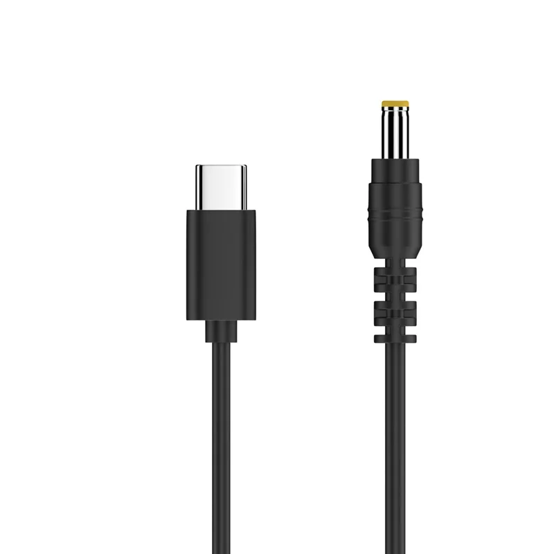 DP 65W 9V 12V 15V 20V USB C Type C to DC Power Adapter Cable Type C to 3.5*1.35mm Dc Line Converter for Router Mini Fan Speaker
