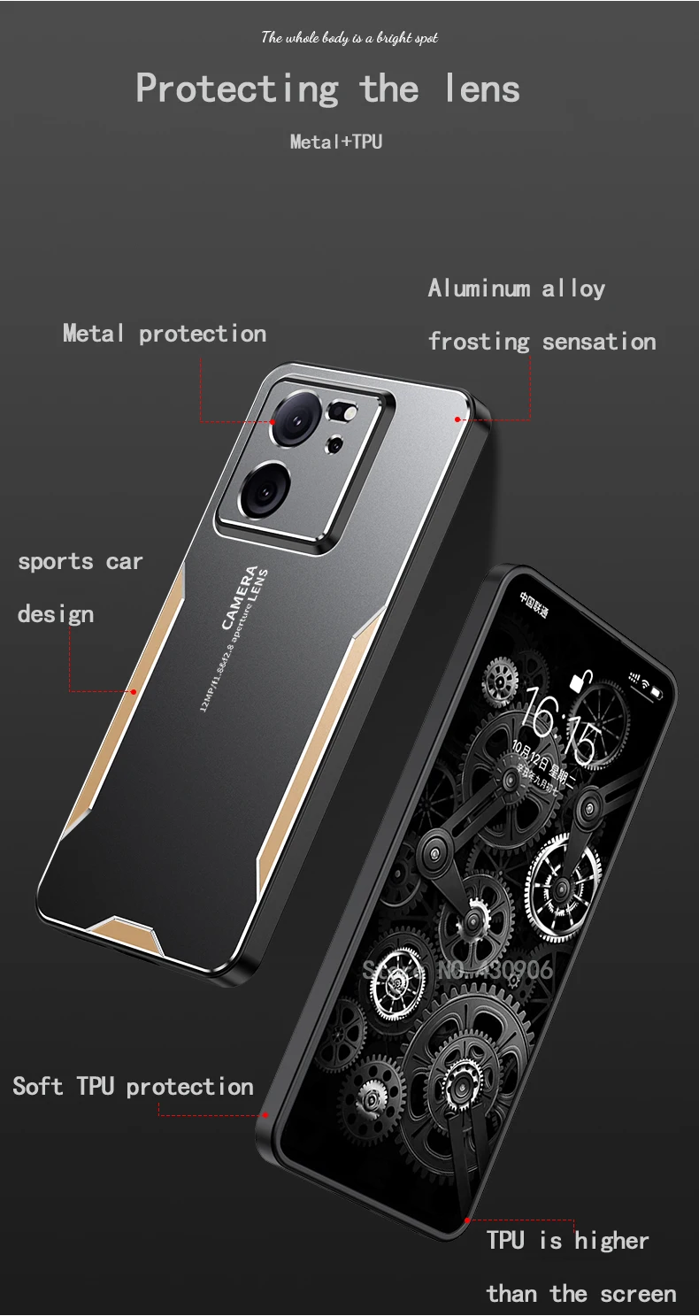 Für Samsung Galaxy S25 Edge Hülle Metall Aluminium Objektivschutz Mattiert Fingerabdruck-Resistent Metall+TPU Abdeckung Für Samsung S25 Edge – Detail 3